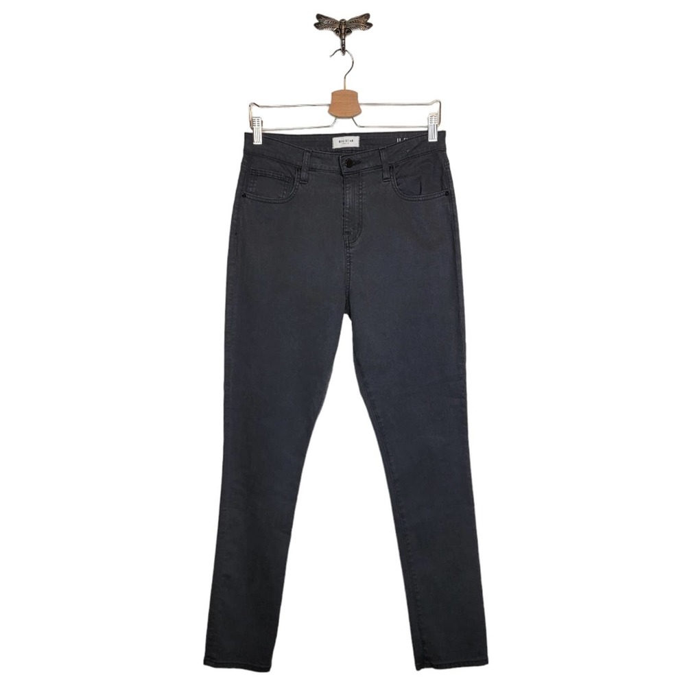 Big Star Capella High Rise Skinny Black Jean 30